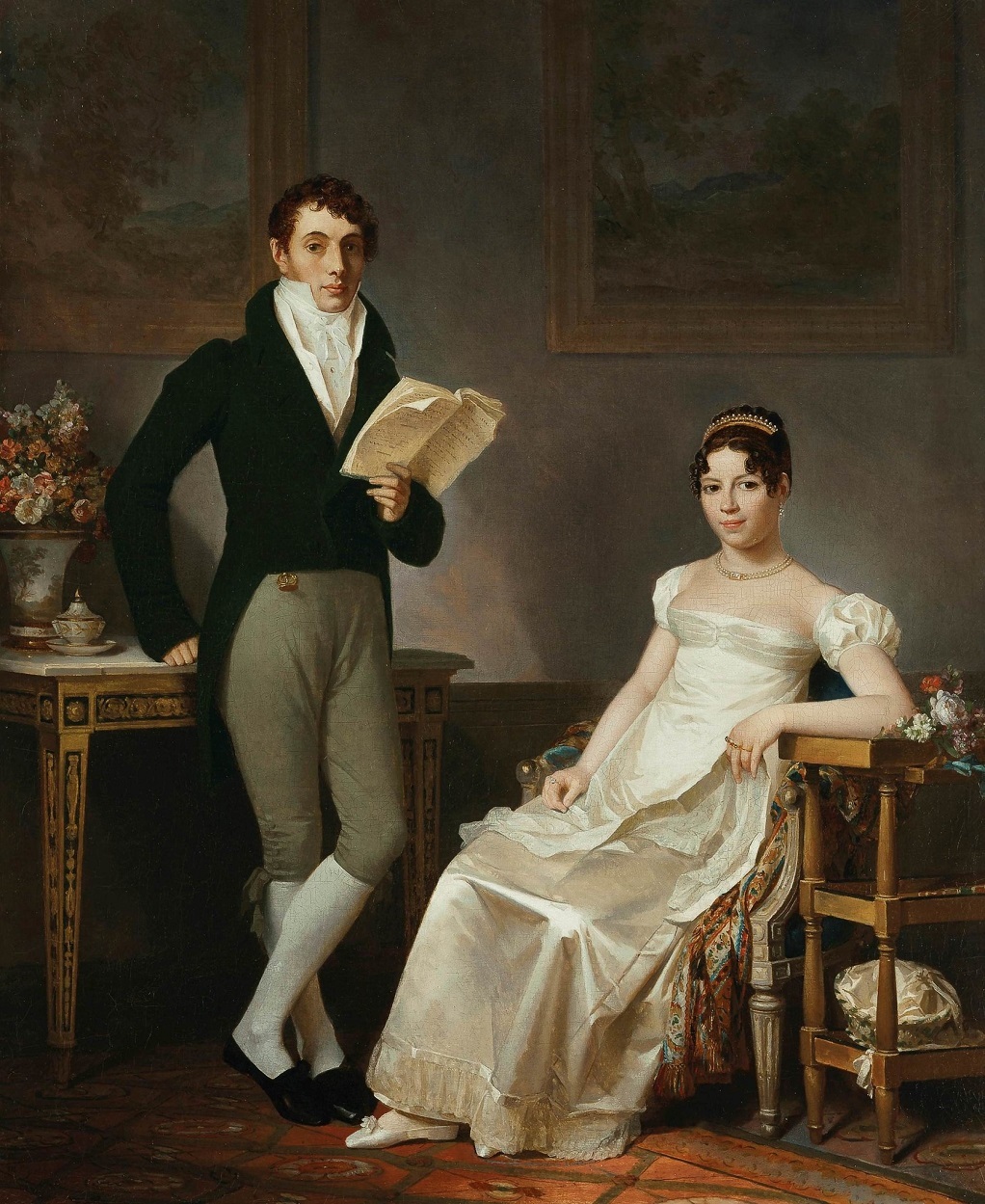 Художница Маргерит Жерар (1761-1837)